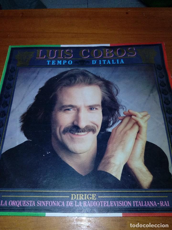 Discos de vinilo: LUIS COBOAS TEMPO D&acute;ITALIA. C6V - Foto 1