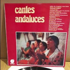 Discos de vinilo: VARIOS ARTISTAS / CANTES ANDALUCES / LP - IMPACTO - 1974 / MBC. ***/***. Lote 124103503