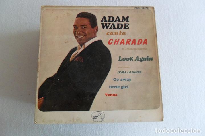 Discos de vinilo: ADAM WADE - CHARADA + 3 EP 1965 - Foto 1
