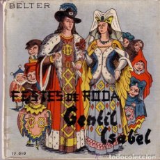Discos de vinilo: COBLA BARCELONA - FESTES DE RODA / GENTIL ISABEL - SINGLE BELTER (17.010) (DISCO-LIBRO). Lote 124212399