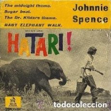 Discos de vinilo: JOHNNIE SPENCE Y SU ORQUESTA- BABY ELEPHANT WALK / THE MIDNIGHT THEME / SUGAR BEAT ... EP 1962