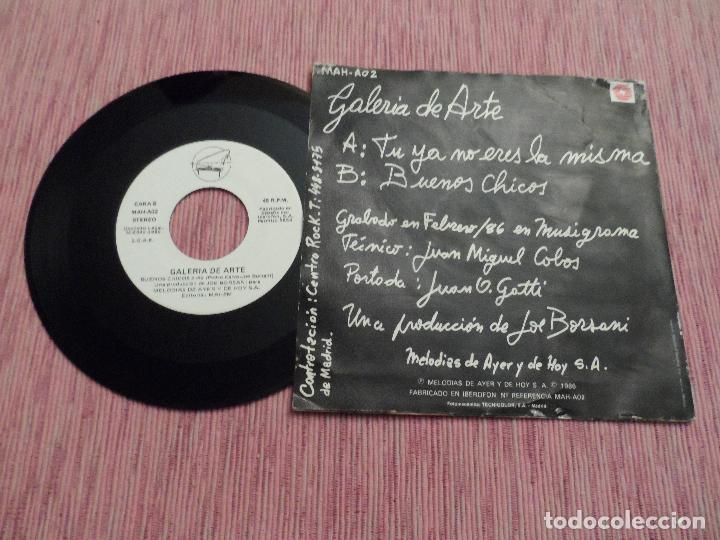 Discos de vinilo: GALERIA DE ARTE - TU YA NO ERES LA MISMA - Foto 2