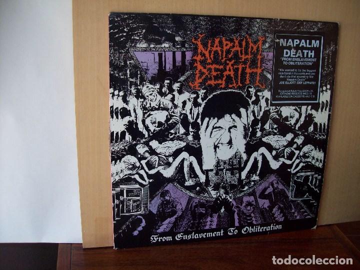 napalm death from enslavement to obliteration