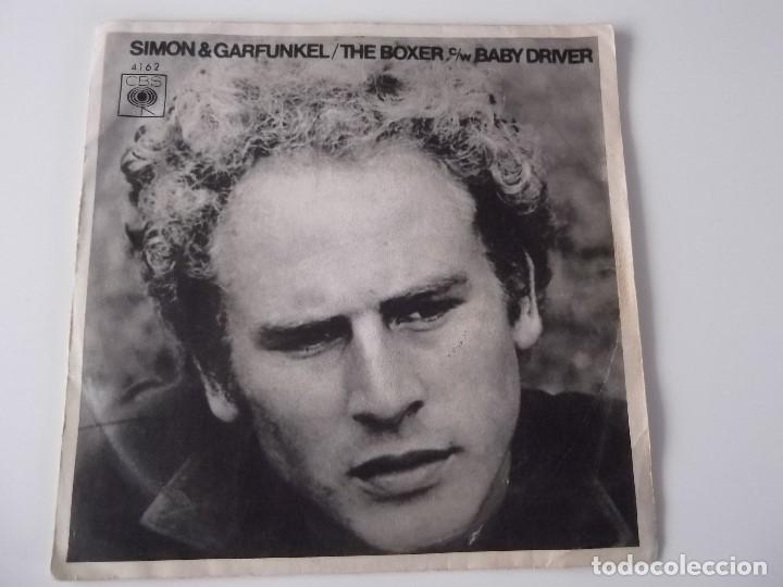 Discos de vinilo: SIMON & GARFUNKEL - The boxer / Baby driver - Foto 1