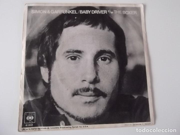 Discos de vinilo: SIMON & GARFUNKEL - The boxer / Baby driver - Foto 2