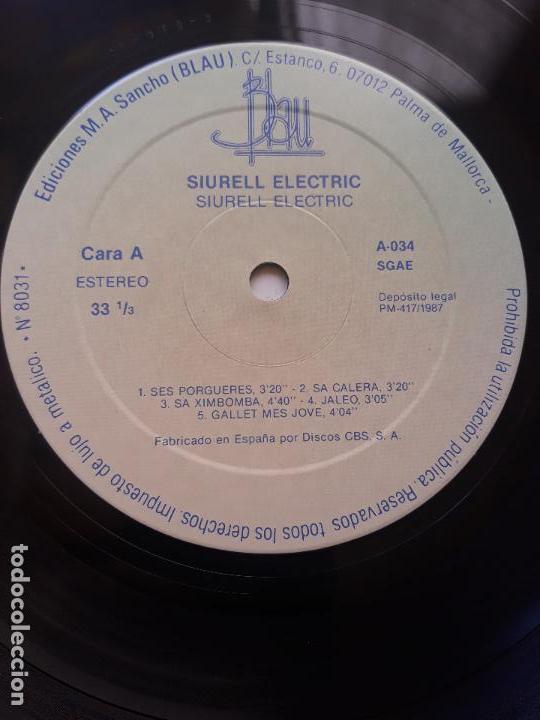 Discos de vinilo: Siurell electric- lp blau 1987 - Foto 3