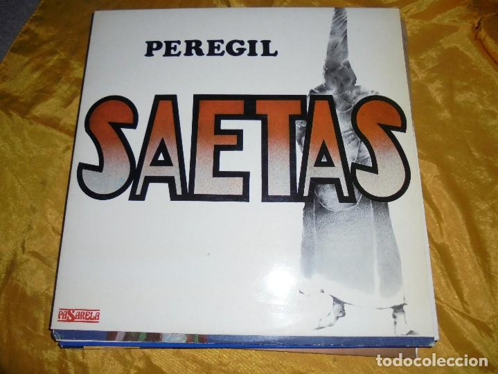 Discos de vinilo: PEREGIL.  SAETAS.  PASARELA, 1987. IMPECABLE - Foto 1