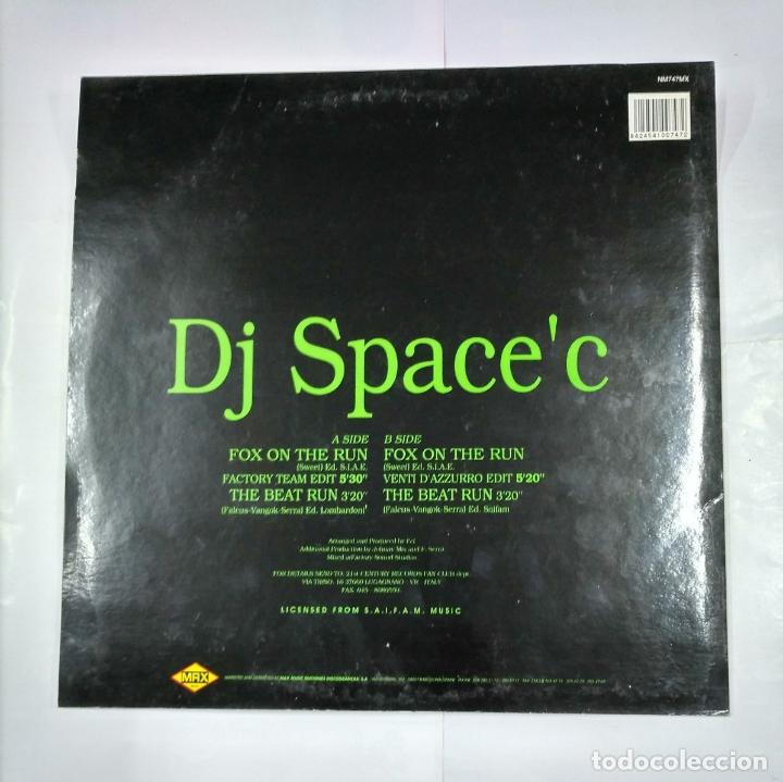 Discos de vinilo: DJ SPACEC. - FOX ON THE RUN. - MAXI-SINGLE. Tdkda26 - Foto 2
