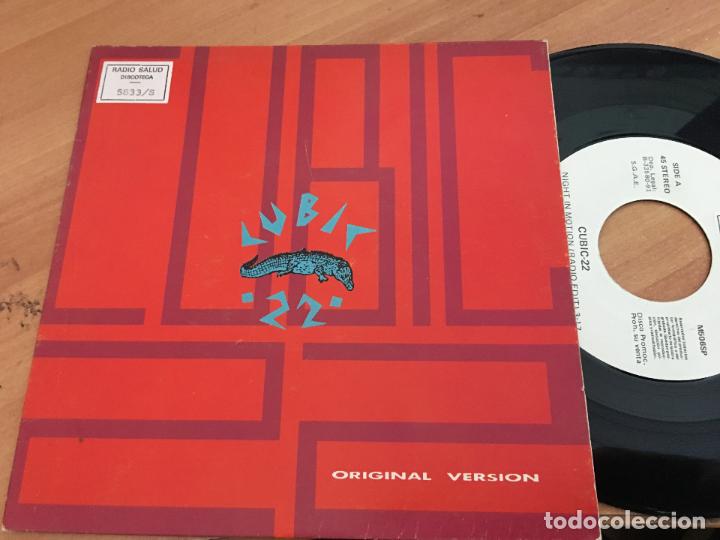 Vinyl-Schallplatten: CUBIC 22 (NIGHT IN MOTION) SINGLE ESPA&Ntilde;A 1991 PROMO (EPI12)