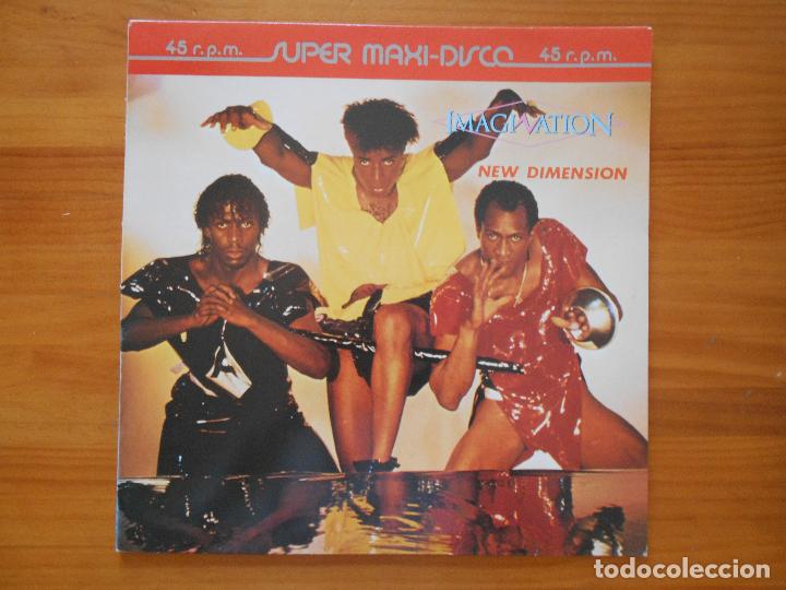 Discos de vinilo: MAXI SINGLE IMAGINATION - NEW DIMENSION (CL) - Foto 1