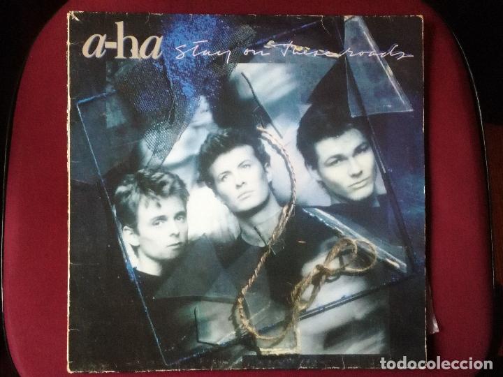 Discos de vinil: A-ha-Stay On These Roads (lp. WEA.1988)