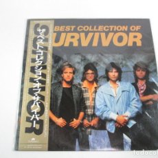 Discos de vinilo: LP VINILO JAPONÉS DE SURVIVOR - THE BEST COLLECTION OF SURVIVOR - LEER COND.VENTA POR FAVOR. Lote 124516415