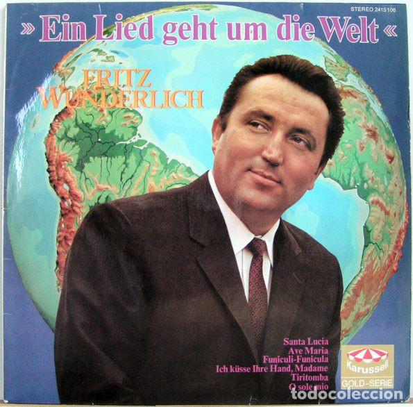 Discos de vinilo: FRITZ WUNDERLICH - EIN LIED GEHT UM DIE WELT - Foto 1