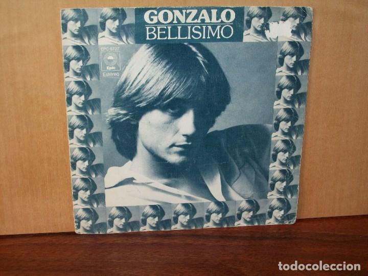 Discos de vinilo: GONZALO  -  BELLISIMO +  LASTIMA -SINGLE 1977 - Foto 1