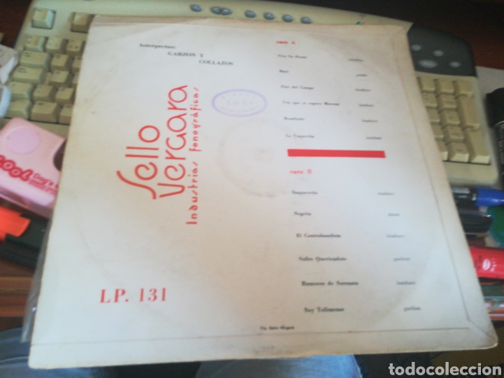 Discos de vinilo: Garzon y collazos lp 12 - Foto 2