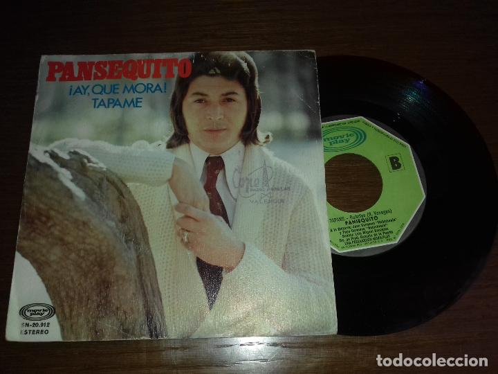 Discos de vinilo: Single - Pansequito - &iexcl;Ay, qu&eacute; mora! - A&ntilde;o 1974 - Edici&oacute;n Espa&ntilde;ola - Foto 1