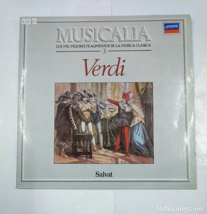 Dischi in vinile: MUSICALIA N&ordm; 3. LOS MIL MEJORES FRAGMENTOS DE LA MUSICA CLASICA. SALVAT. TDKDA26