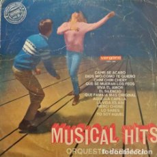 Discos de vinilo: ORQUESTA VERGARA - MUSICAL HITS - LP DE VINILO DE 1966