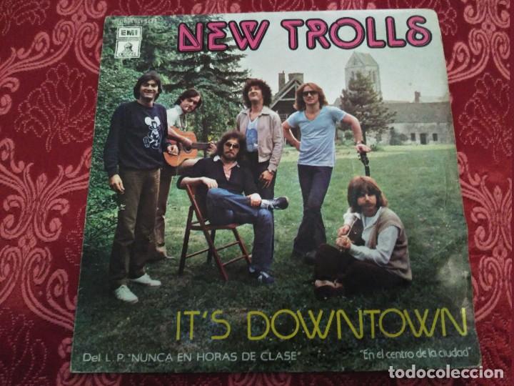 Discos de vinilo: single new trolls it&acute;s downtown  1978 editado en espa&ntilde;a - Foto 1
