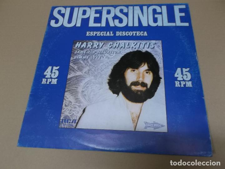 Discos de vinilo: HARRY CHALKITIS (MX) SAME OLD SITUATION (2 TRACKS) A&Ntilde;O 1982 - Foto 1