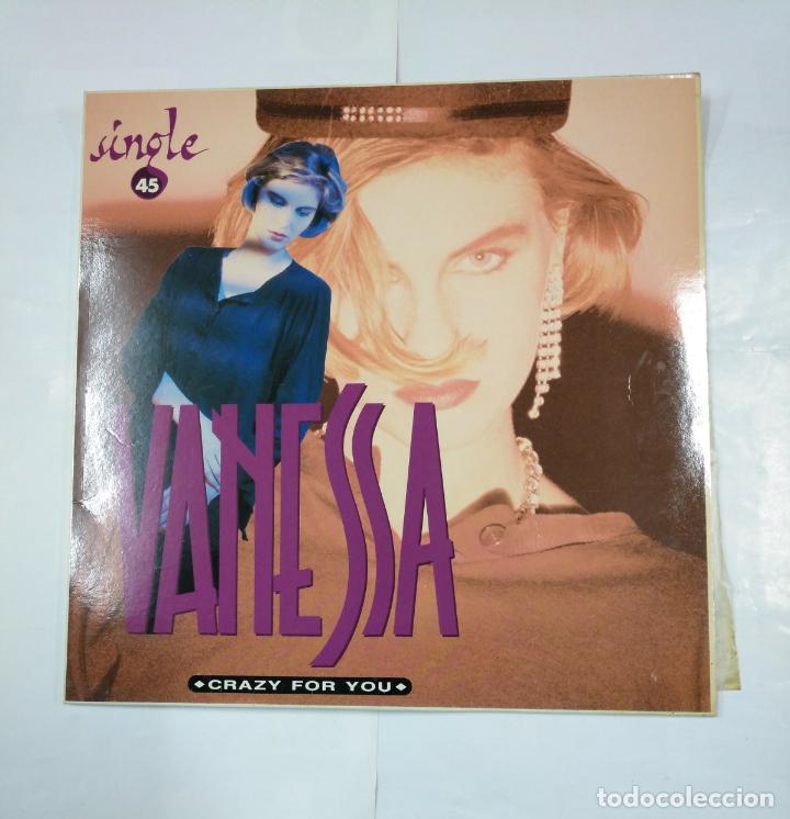 Discos de vinilo: VANESSA.- CRAZY FOR YOU. - MAXI-SINGLE. TDKDA27 - Foto 1
