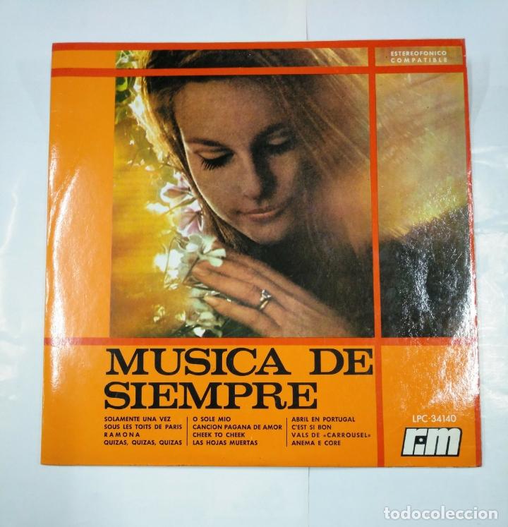 Discos de vinilo: MUSICA DE SIEMPRE. - EDINBURGH STRINGS - LP. TDKDA27 - Foto 1