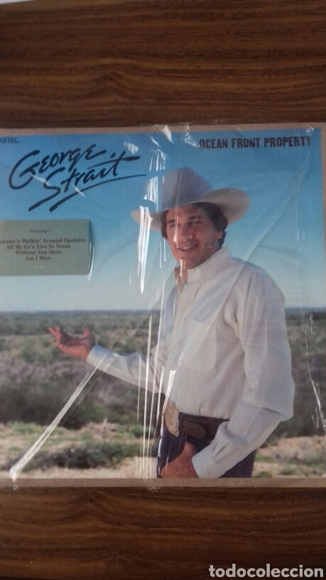 Discos de vinilo: Georgs Strait. Ocean Front Property. 1.987 - Foto 1