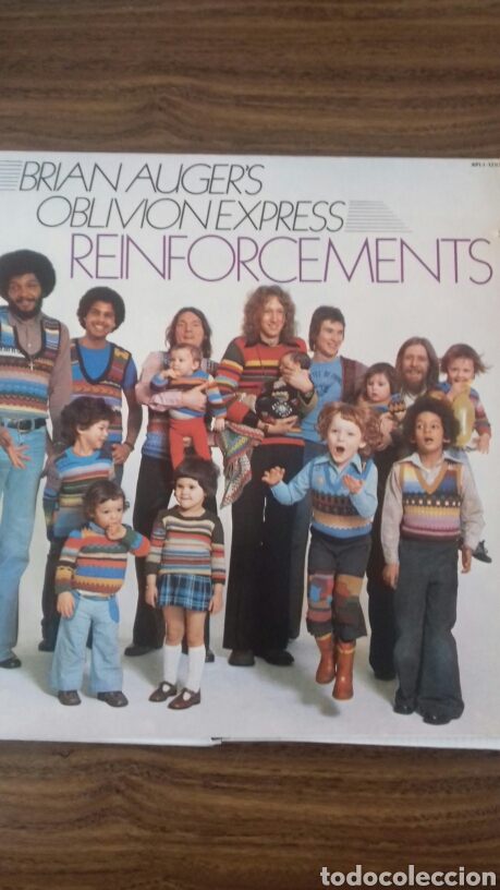 Discos de vinilo: Brian Augers Oblivion Express. Reinforcements. 1.975 - Foto 1