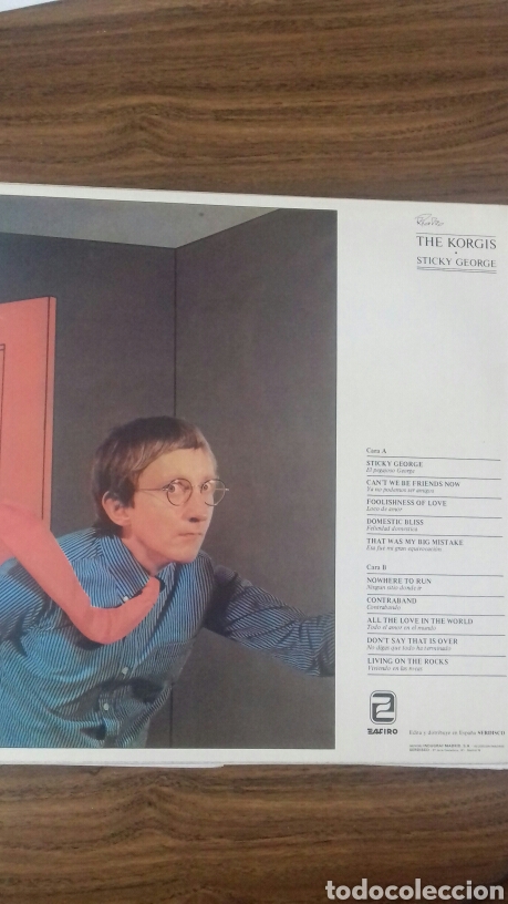 Discos de vinilo: The Korgis. Sticky George. 1.981 - Foto 2