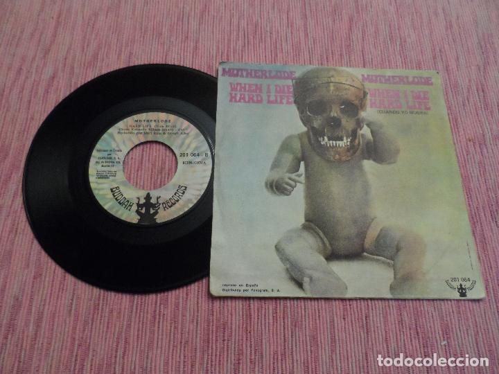 Discos de vinilo: MOTHERLODE - WHEN I DIE / HARD LIFE - Foto 2