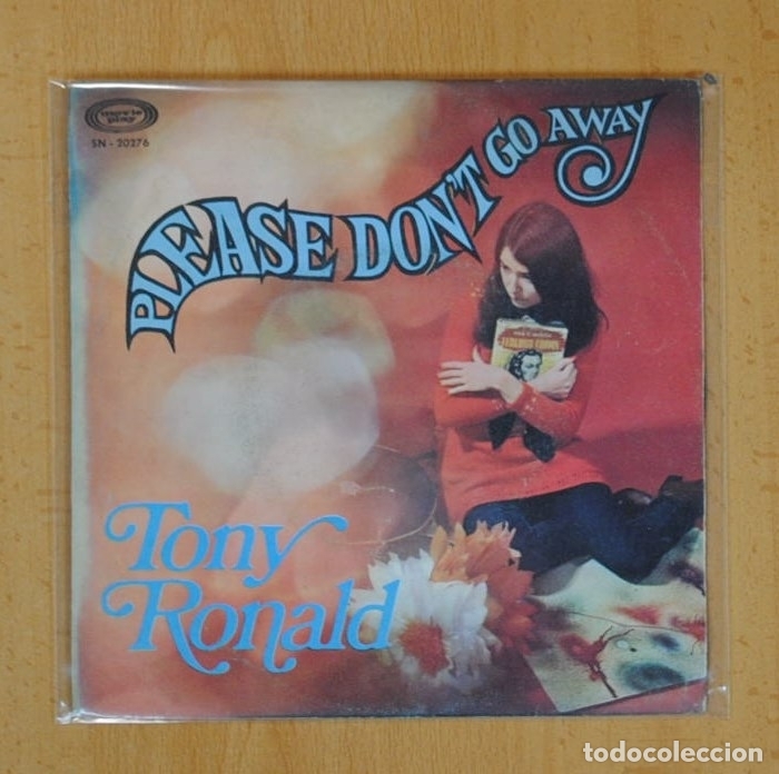 Discos de vinilo: TONY RONALD - PLEASE DON&acute;T GO AWAY / ANTHEM - SINGLE - Foto 1
