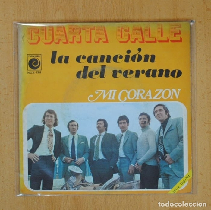 Discos de vinilo: CUARTA CALLE - LA CANCION DEL VERANO / MI CORAZON - SINGLE - Foto 1