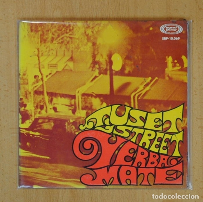 Discos de vinilo: YERBA MATE - TUSET STREET + 3 - EP - Foto 1