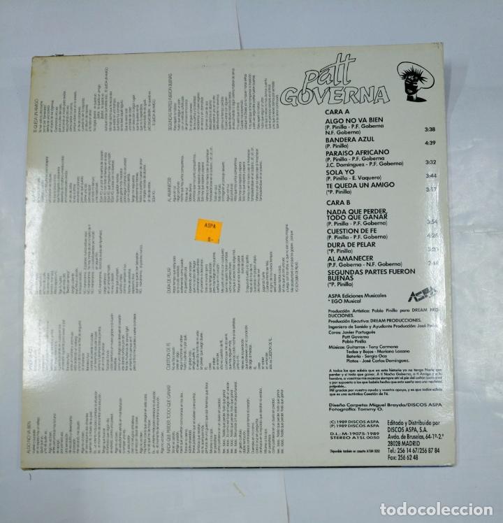 Discos de vinilo: PATT GOVERNA. - PATT GOVERNA. - LP. TDKDA28 - Foto 2