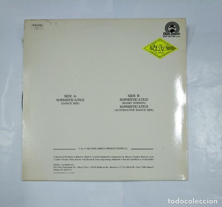 Discos de vinilo: PAT & BEL. SOPHISTICATED. MAXI-SINGLE. TDKDA28 - Foto 2