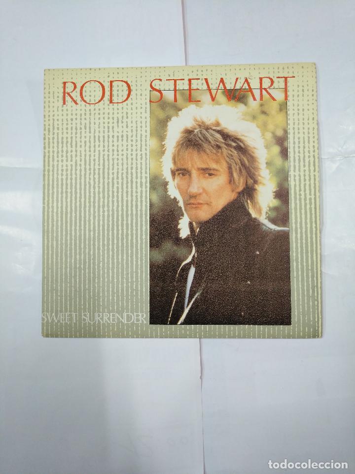 Discos de vinilo: ROD STEWART. SWEET SURRENDER / GHETTO BLASTER. SINGLE. TDKDS4 - Foto 1