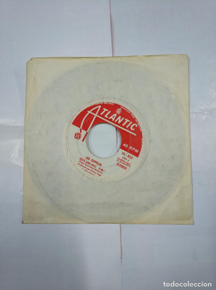 Discos de vinilo: LED ZEPPELIN. ROCK AND ROLL. SINGLE. TDKDS4 - Foto 1