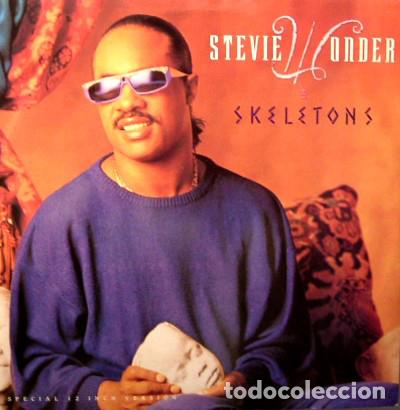 Discos de vinilo: STEVIE WONDER - SKELETONS - Foto 1