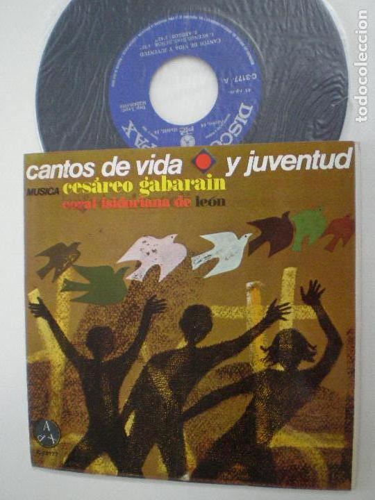Vinyl-Schallplatten: CESAREO GABARAIN - Cantos De Vida Y Juventud - EP MUSICAL PAX 1970