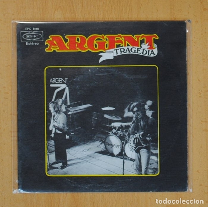 Discos de vinilo: ARGENT - TRAGEDIA / RECOCIJO - SINGLE - Foto 1
