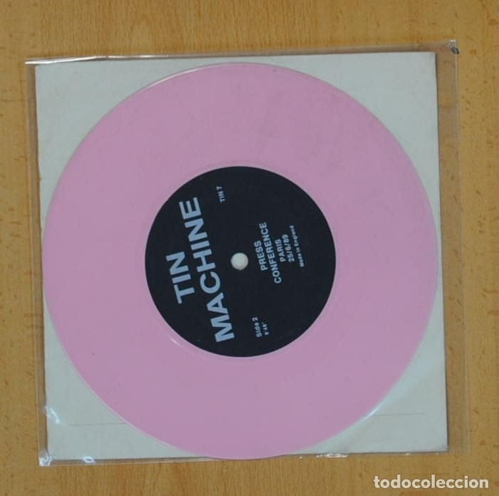 Discos de vinilo: TIN MACHINE - PRESS / CONFERENCE - SINGLE - Foto 1