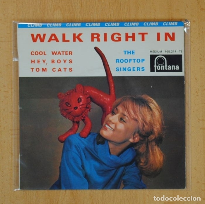 Discos de vinilo: THE ROOFTOP SINGERS - WALK RIGHT IN + 3 - EP - Foto 1