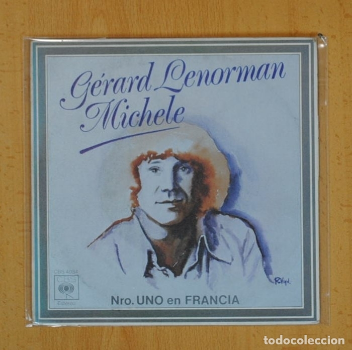 Discos de vinilo: GERARD LENORMAN - MICHELE / Y YO TE QUIERO - SINGLE - Foto 1