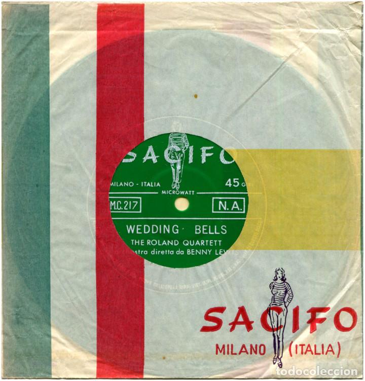Dischi in vinile: The Roland Quartett &ndash; Wedding Bells - Flexi disc Italia - Sacifo M.C.217