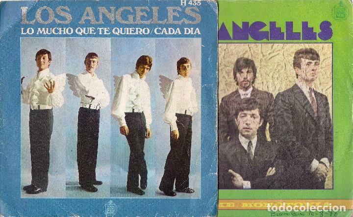 Discos de vinilo: LOS ANGELES: LOTE DE 4 SINGLES - Foto 1