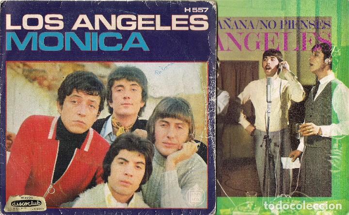 Discos de vinilo: LOS ANGELES: LOTE DE 4 SINGLES - Foto 2