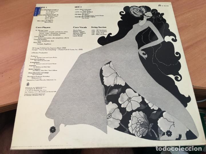 Discos de vinilo: EL COCO (COCOMOTION) LP ESPA&Ntilde;A 1978 (B-22) - Foto 3