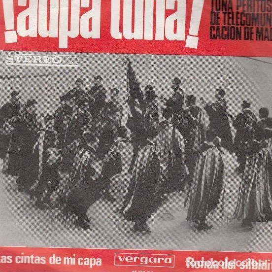 Discos de vinilo: TUNA SINGLE PERITOS DE TELECOMUNICACION DE MADRID - Foto 1