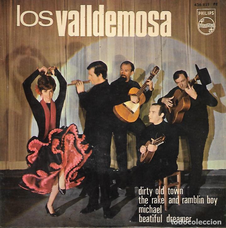 Discos de vinilo: LOS VALLDEMOSA - DIRTY OLD TOWN (1966) - Foto 1