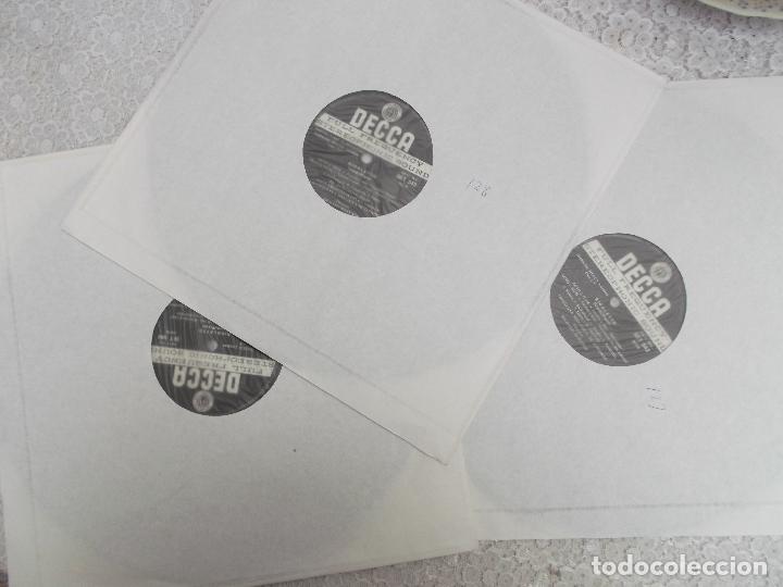 Discos de vinilo: RIGOLETTO PAVAROTTI DECCA CAJA CAJA 3LPS CON LIBRETO - Foto 2